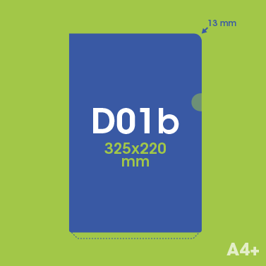 Gabarit C21 100 pages - Pochette plastique couleur personnalisée C20 avec pochette
